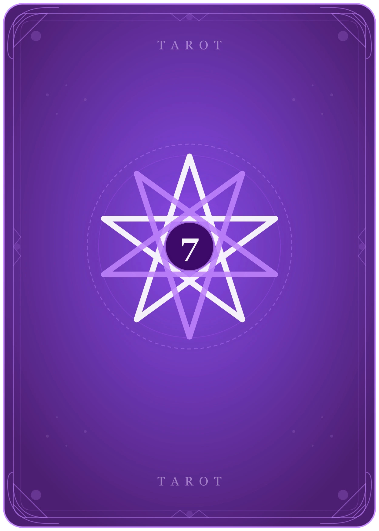 Tarot-7 Card Back